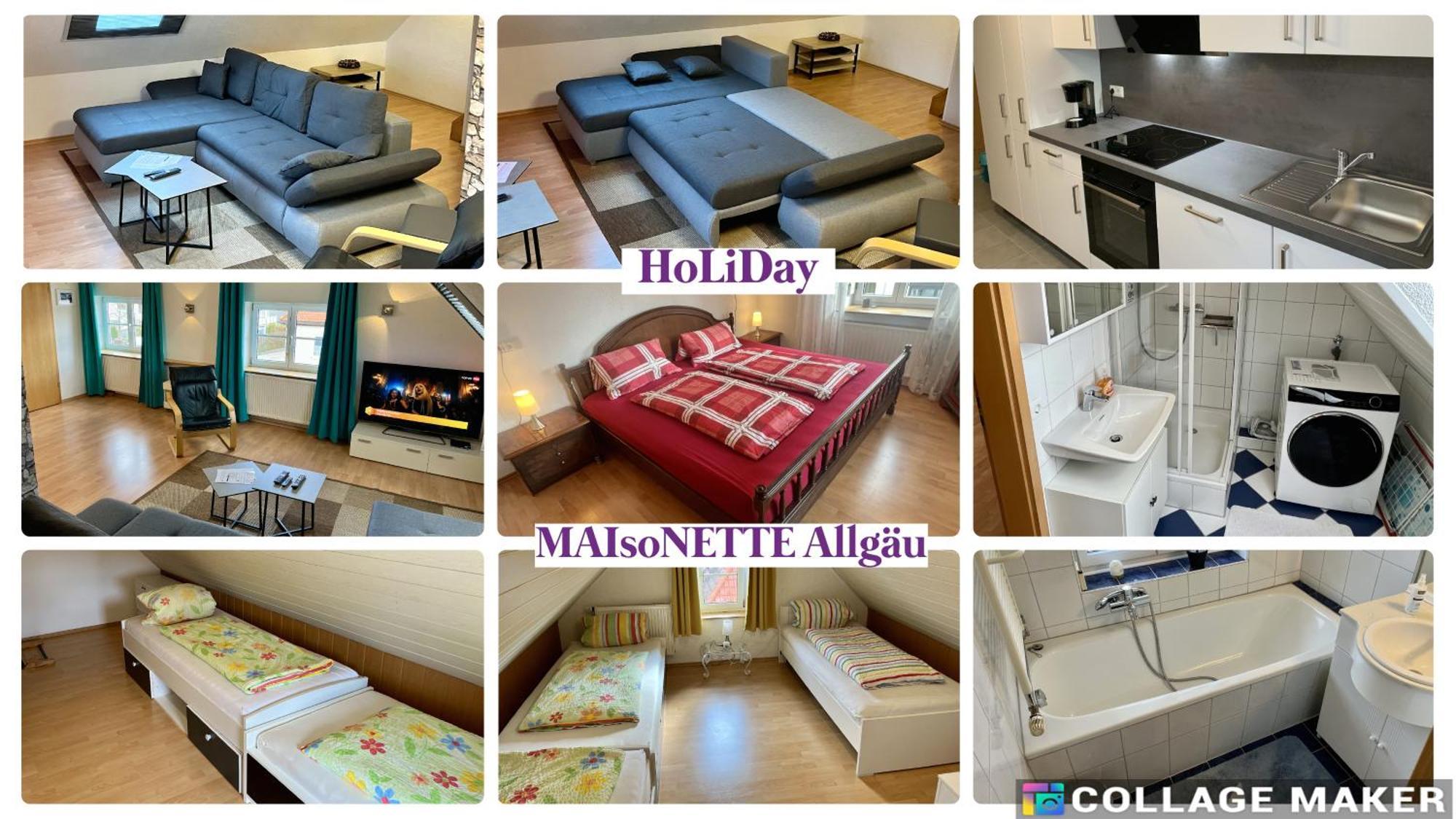 Fewo Holiday Maisonette Allgaeu Ottobeuren Exteriér fotografie
